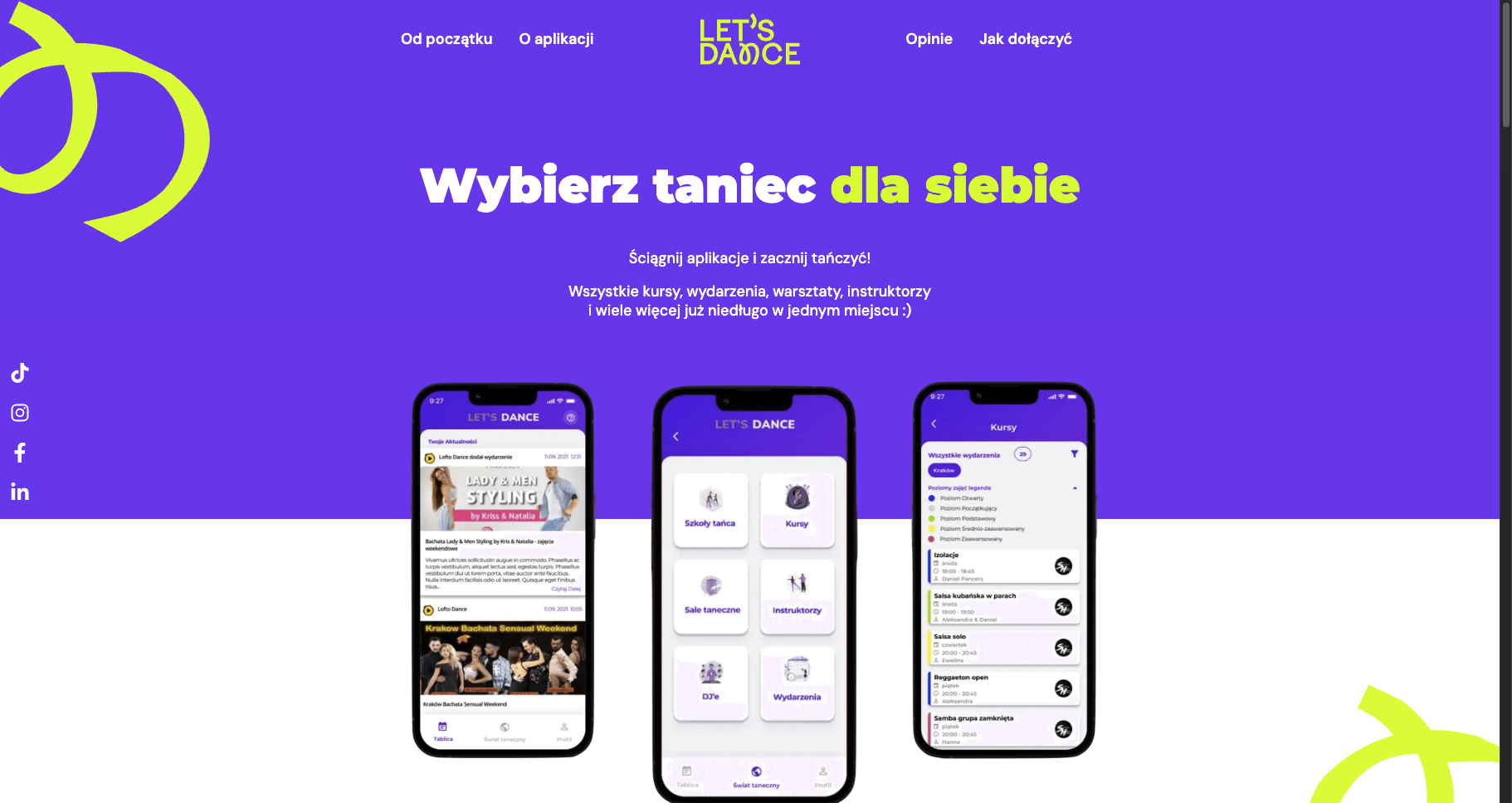 Dance School Management App