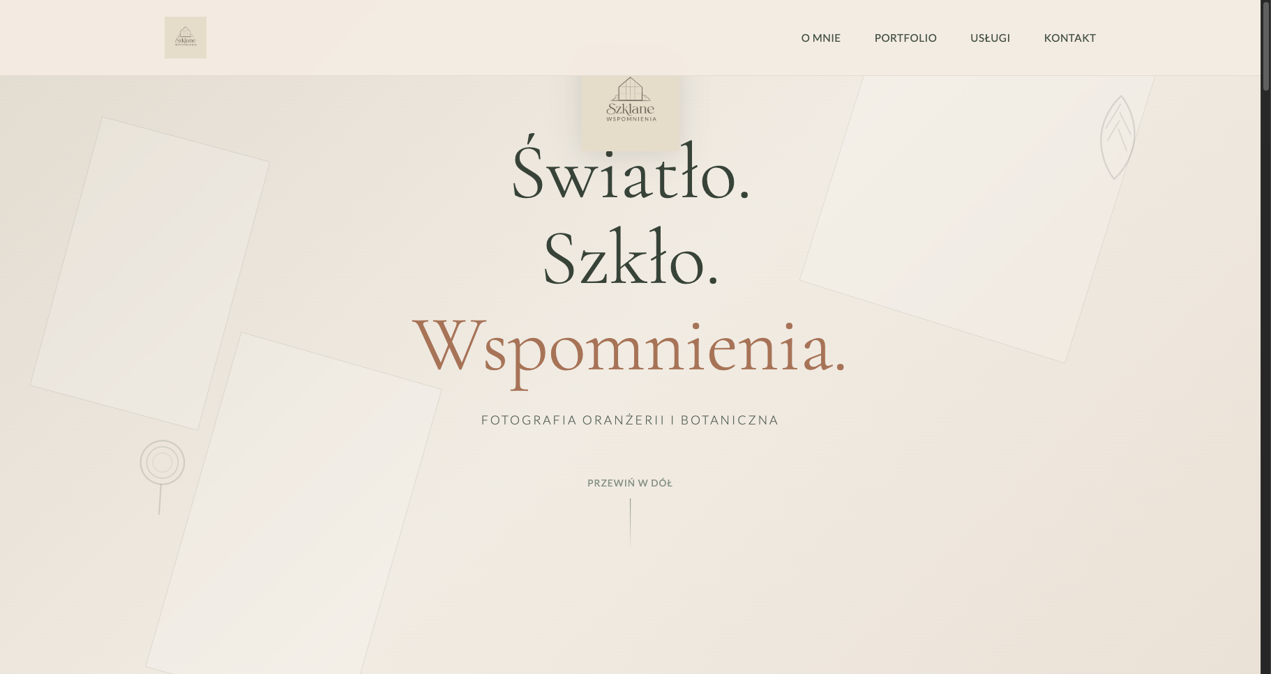 Szklarnia - Website